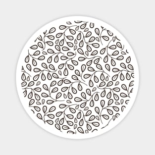 Simple Leaf Design Magnet